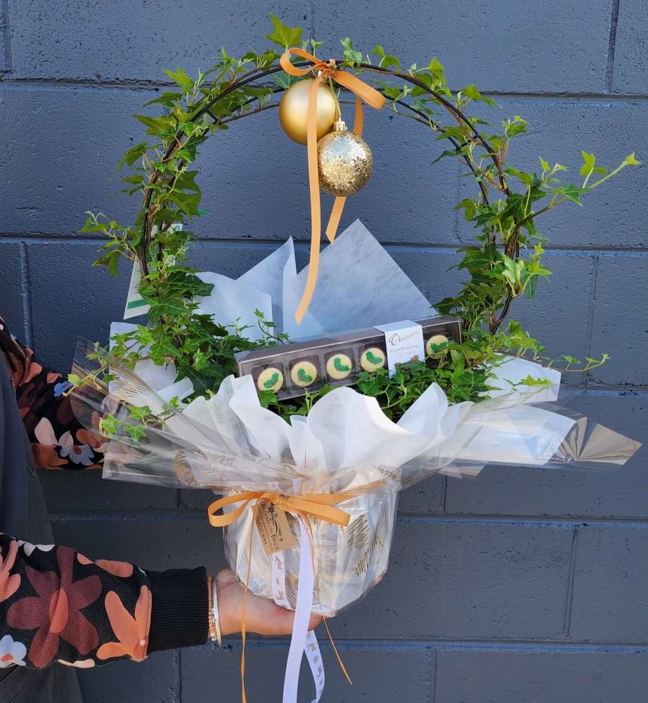 Living Christmas Wreath
